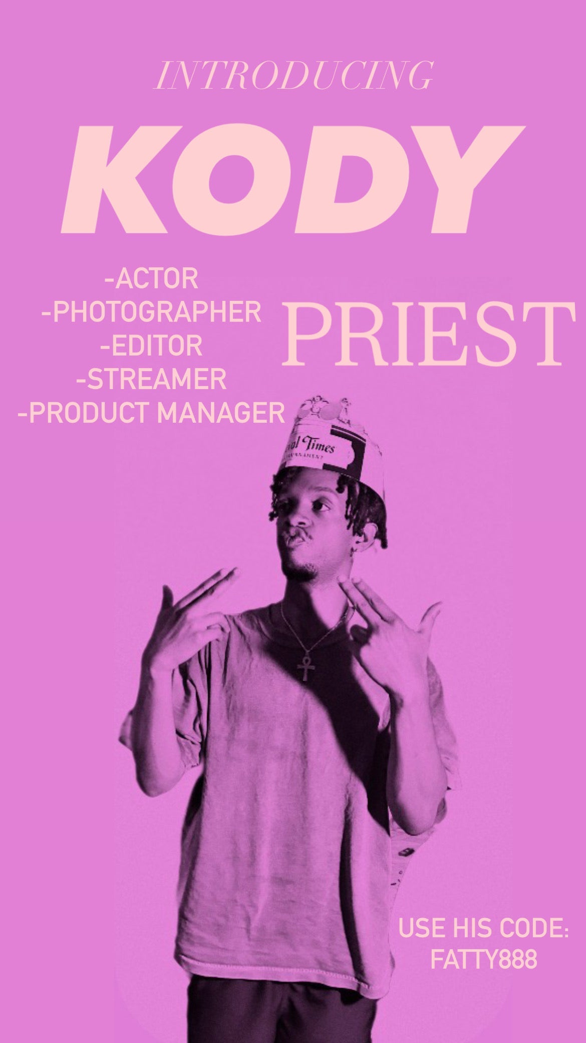 INTRODUCING KODY - Creative Marketing Priest