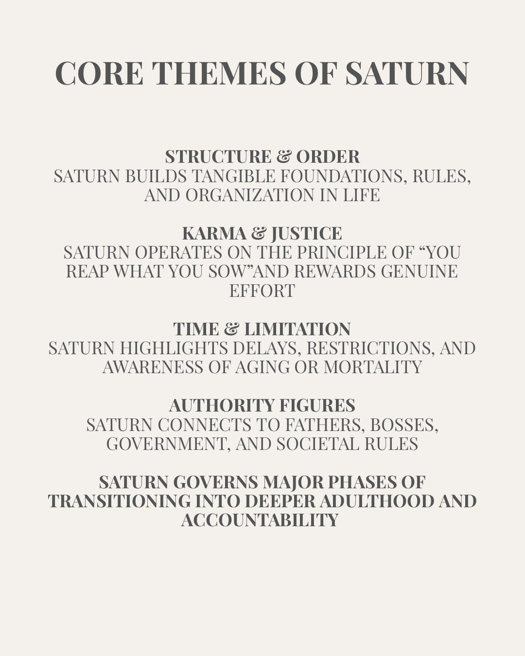 Saturn Retrograde 2026 Consultation