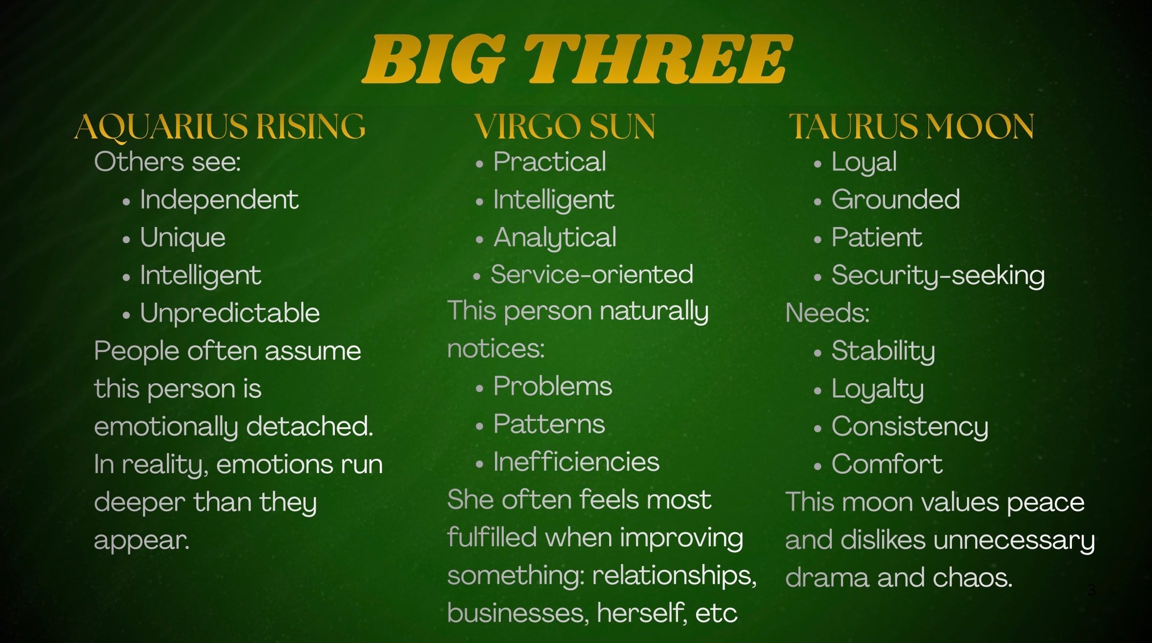 Personal Birth Chart Encyclopedia